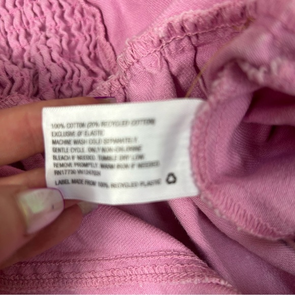 Future Collective | Pink Denim Corset Sleeveless Top Limited Edition Size L - Picture 7 of 13